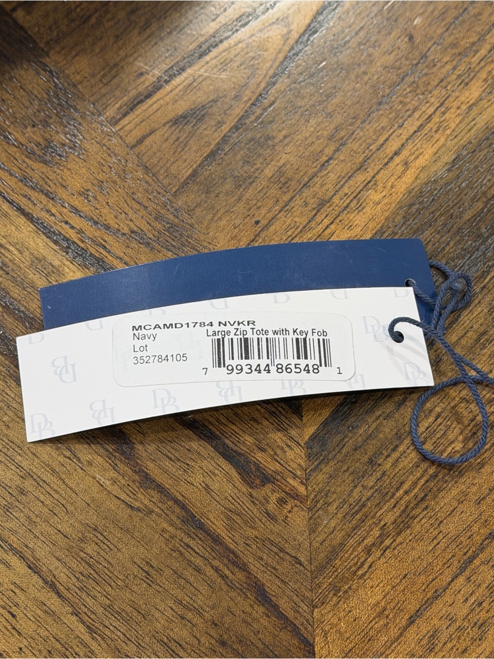 Dooney & Bourke Large Nylon Tote - Navy - Picture 5 of 8